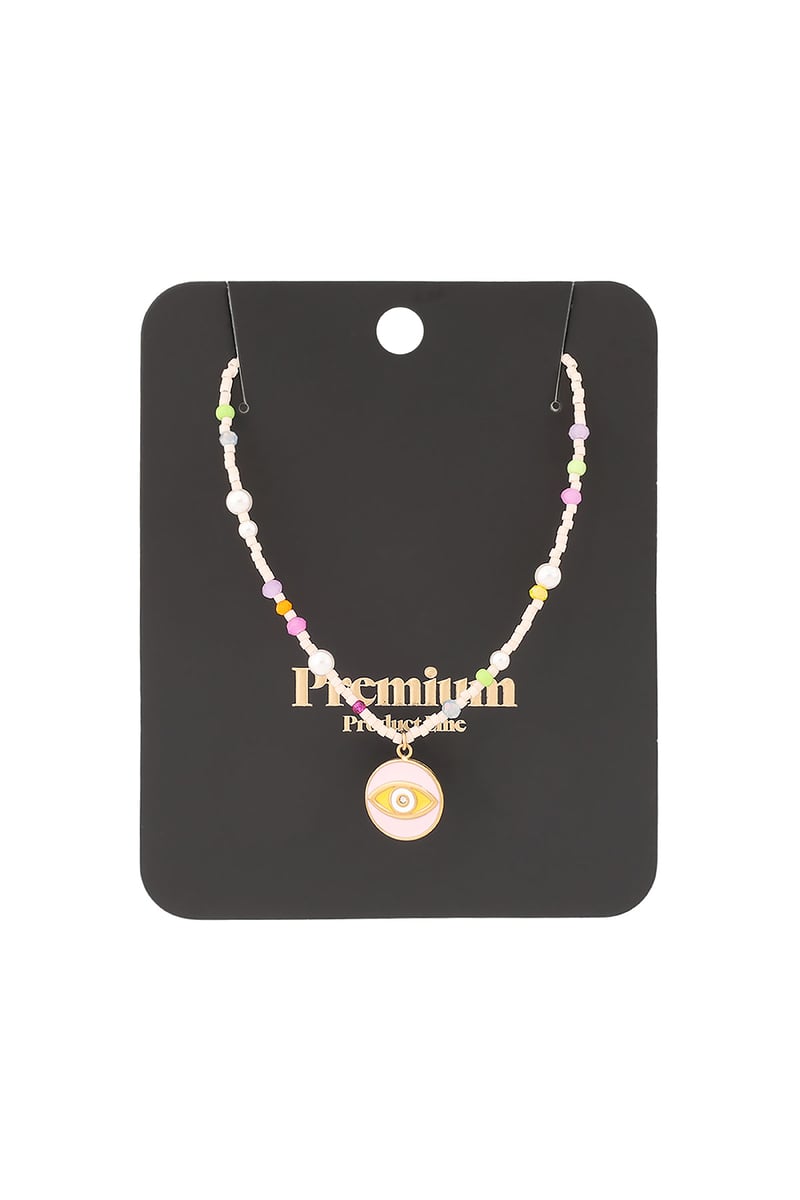 All eyes on you Ketting - Roze multi