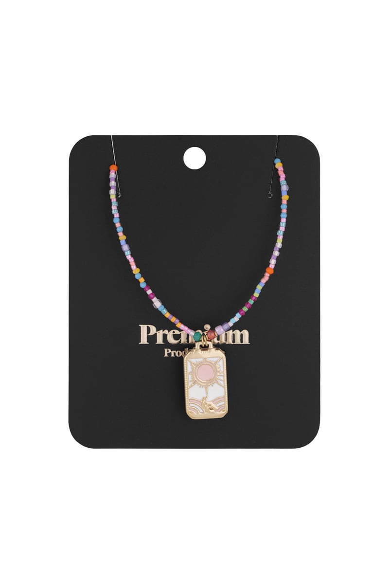 Kleurrijke sunshine ketting - Multi