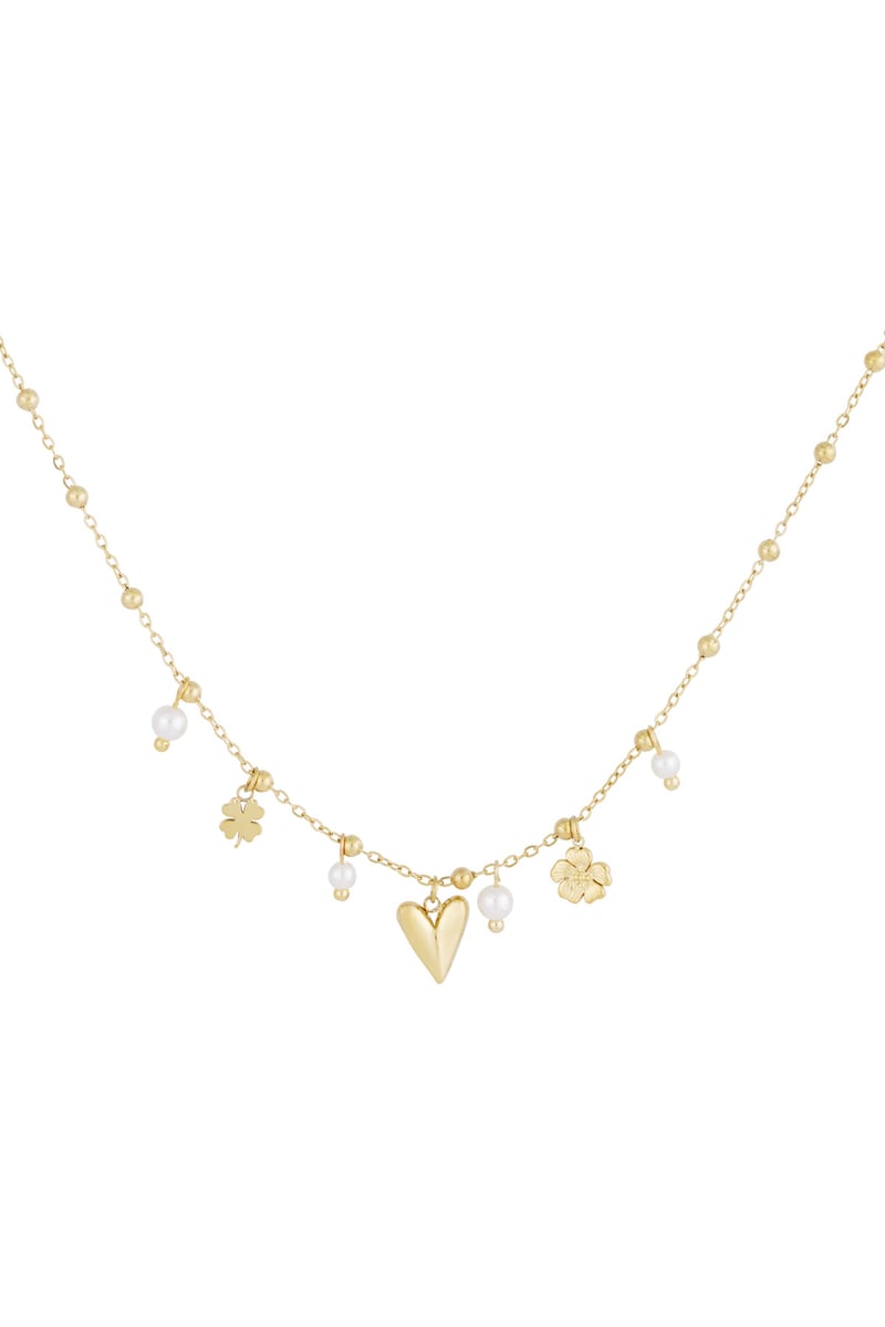 Lucky Girl Necklace - Gold kleur