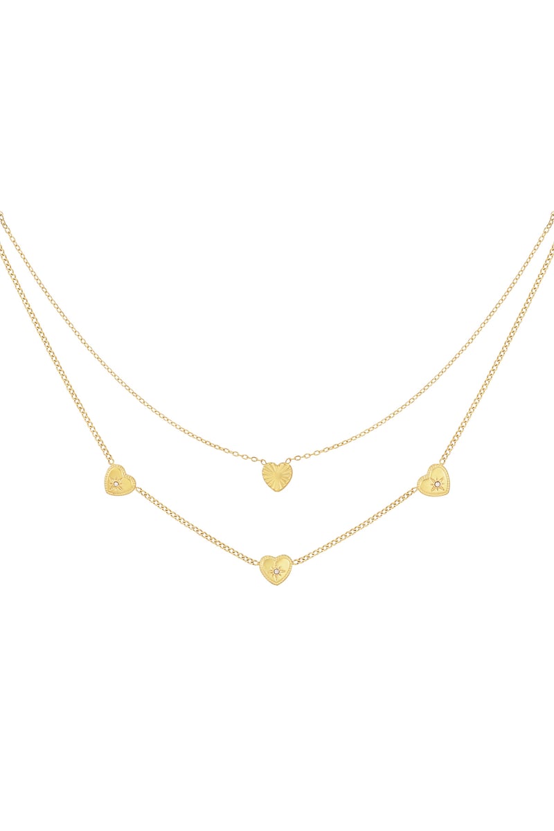 All the love ketting - zilverkleur