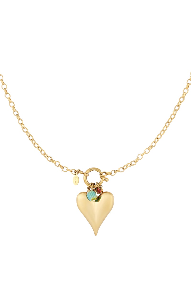 big heart ketting
