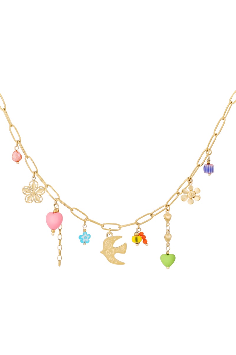 Mystic Tides ketting - goudkleur