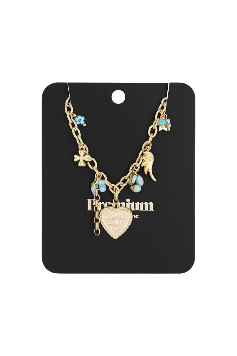 Charm Necklace - Gold kleur