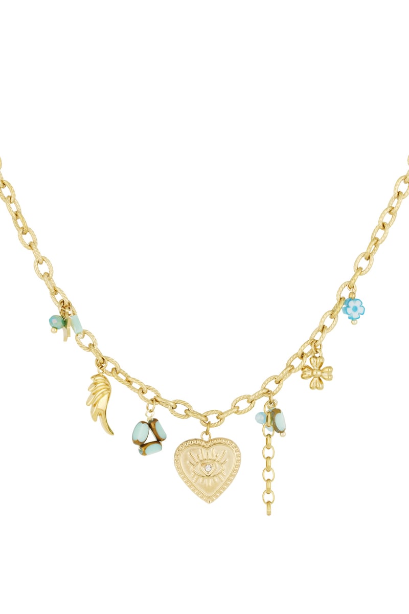 Charm Necklace - Gold kleur