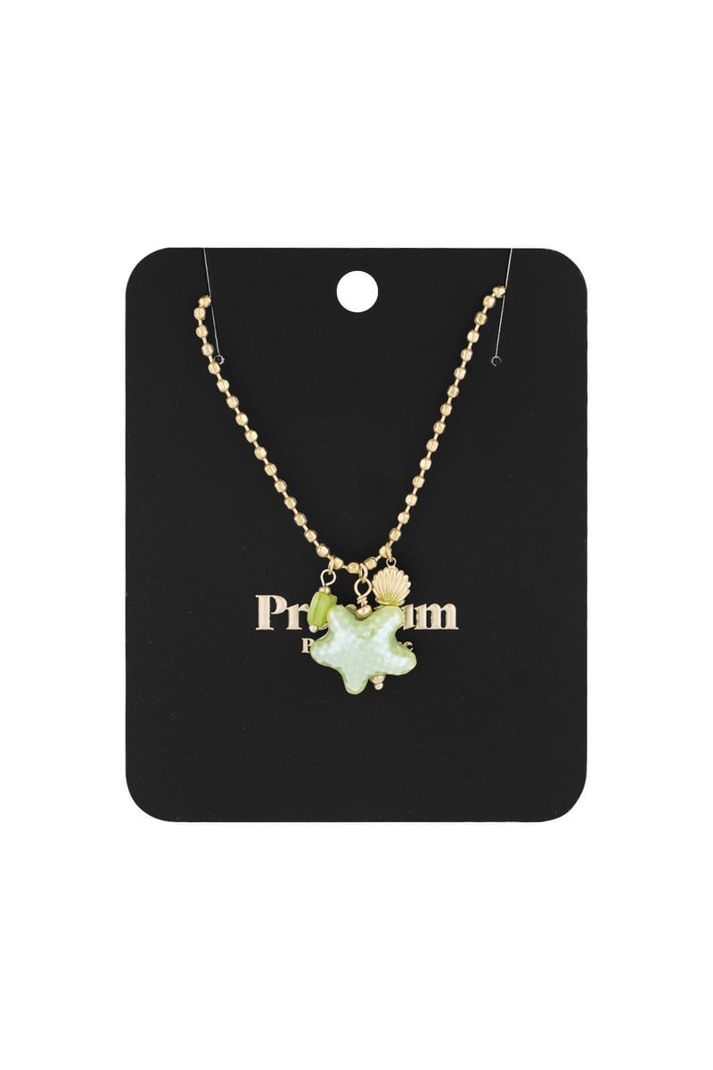 beachside ketting - groen &