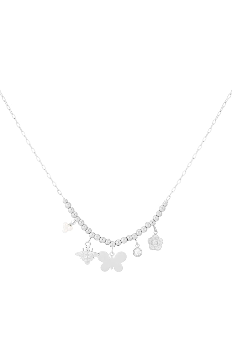 Butterfly Bliss ketting - goudkleur