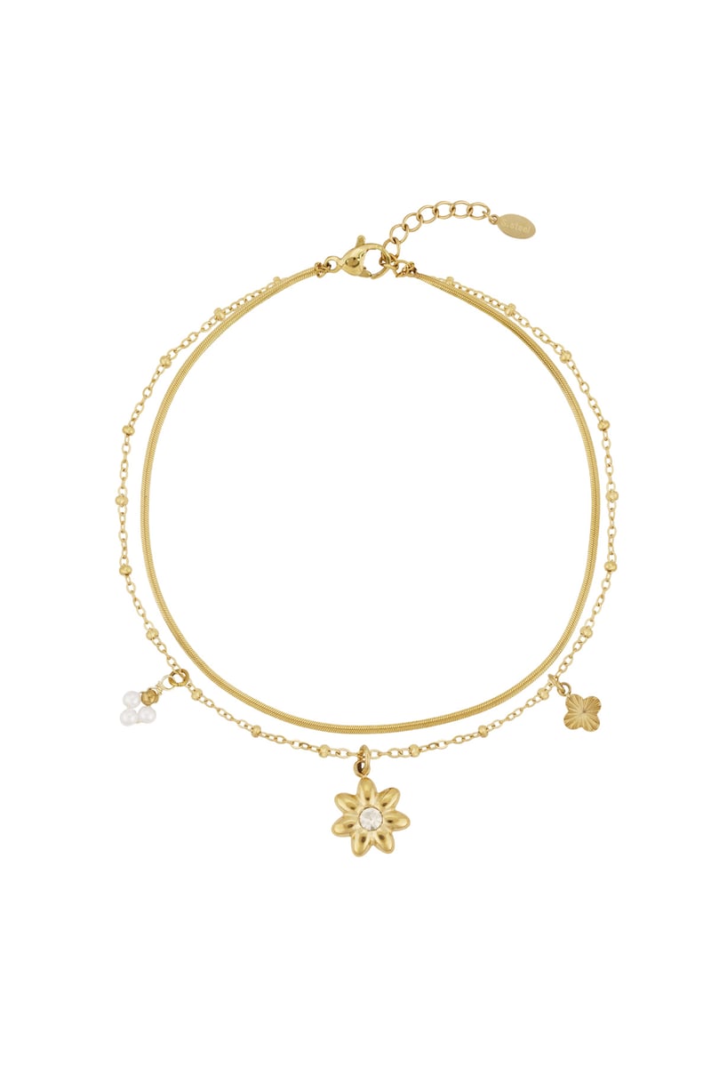 Ster enkelband - Goudkleur