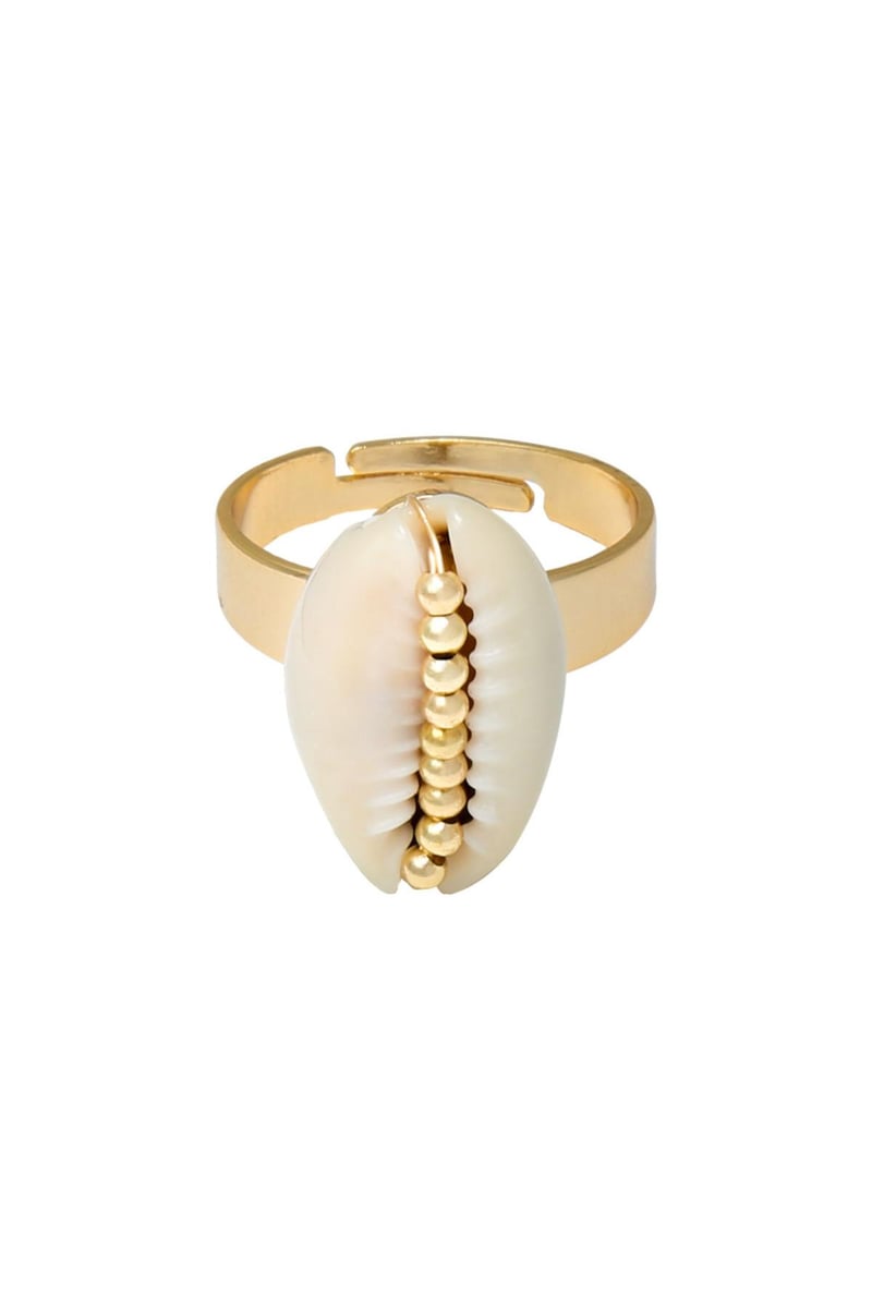 Ring Shell Obsession Goud kleur Koper