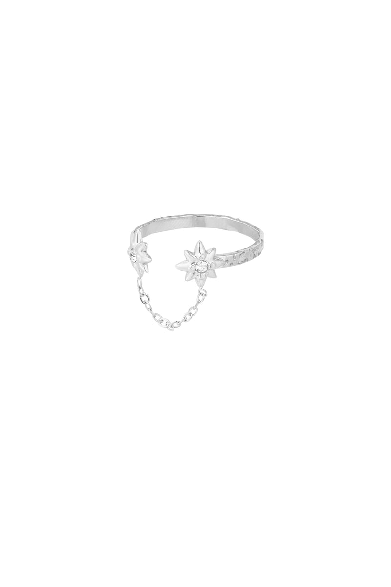 ring sterretje met ketting