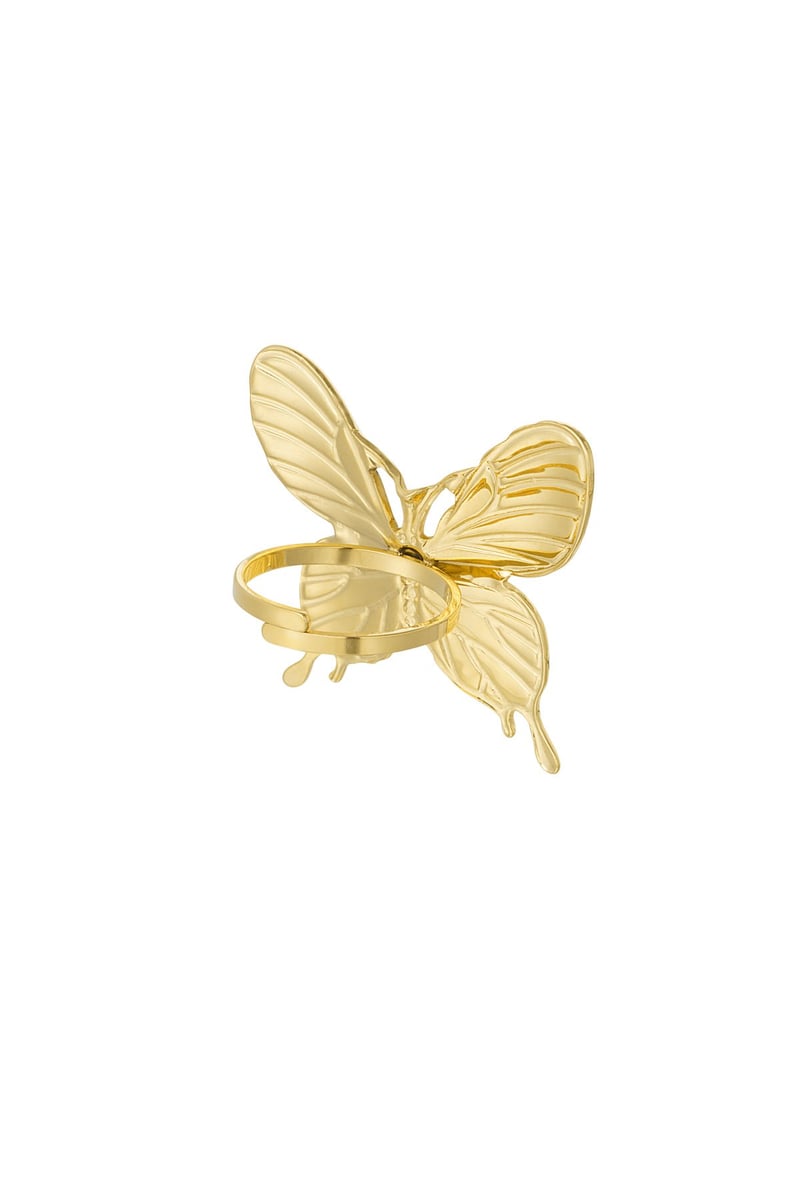 statement vlinder ring