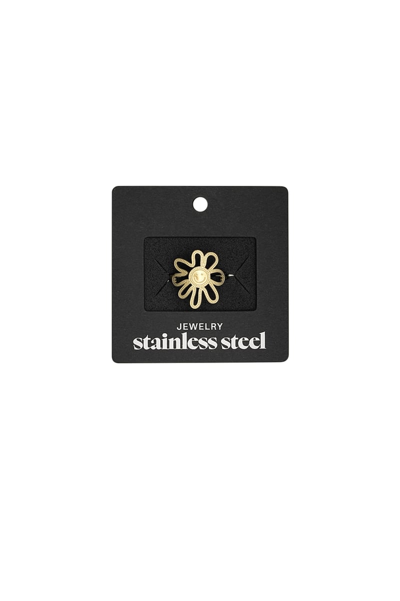 happy flower girl ring