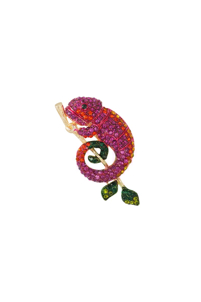 Salamander Broche - Groen
