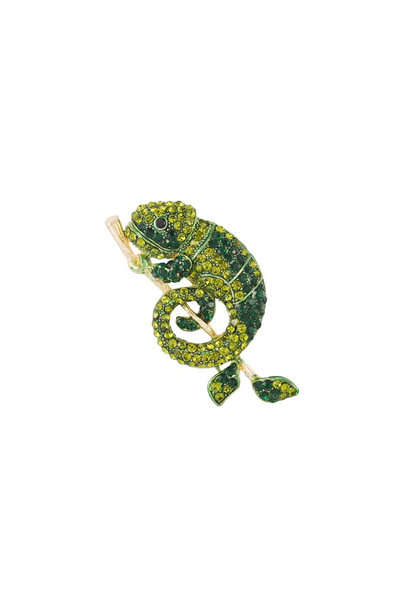 Salamander Broche - Groen