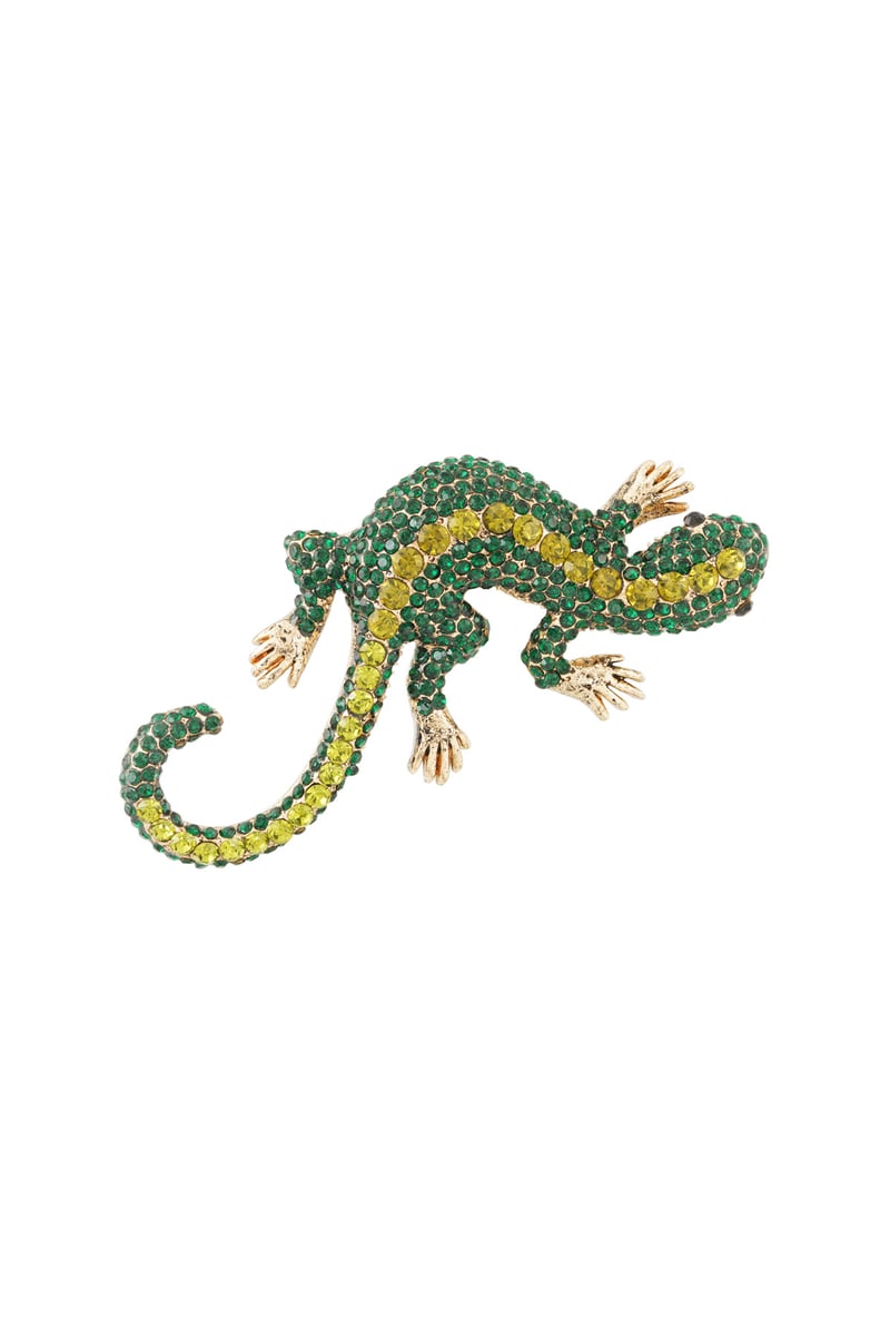 Salamander Brooche - Fuchsia