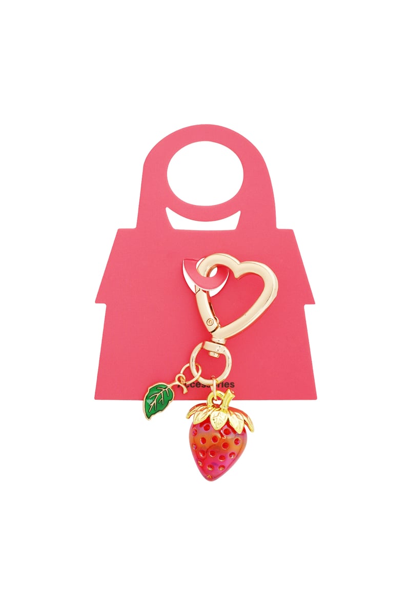 Strawberry Accessory Pendant - Rood