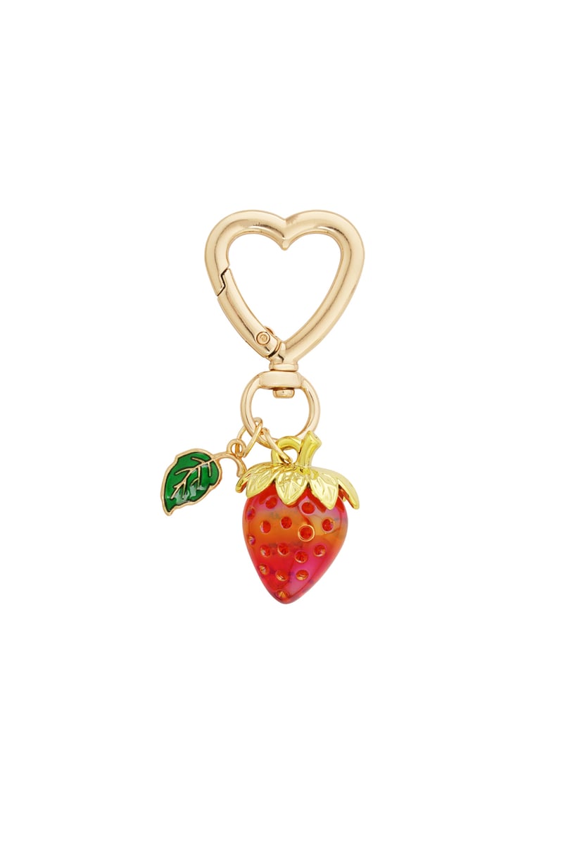 Strawberry Accessory Pendant - Rood