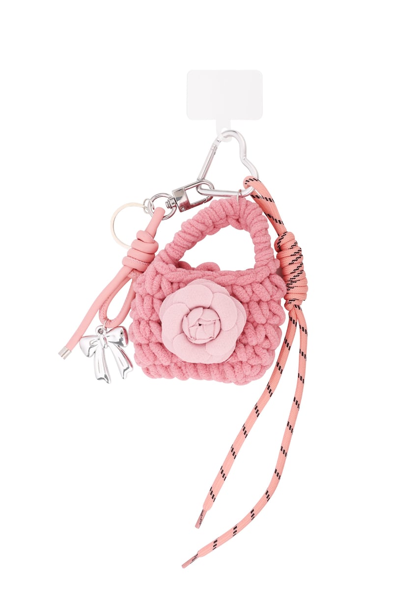 Accessory Pendant Flower - Roze