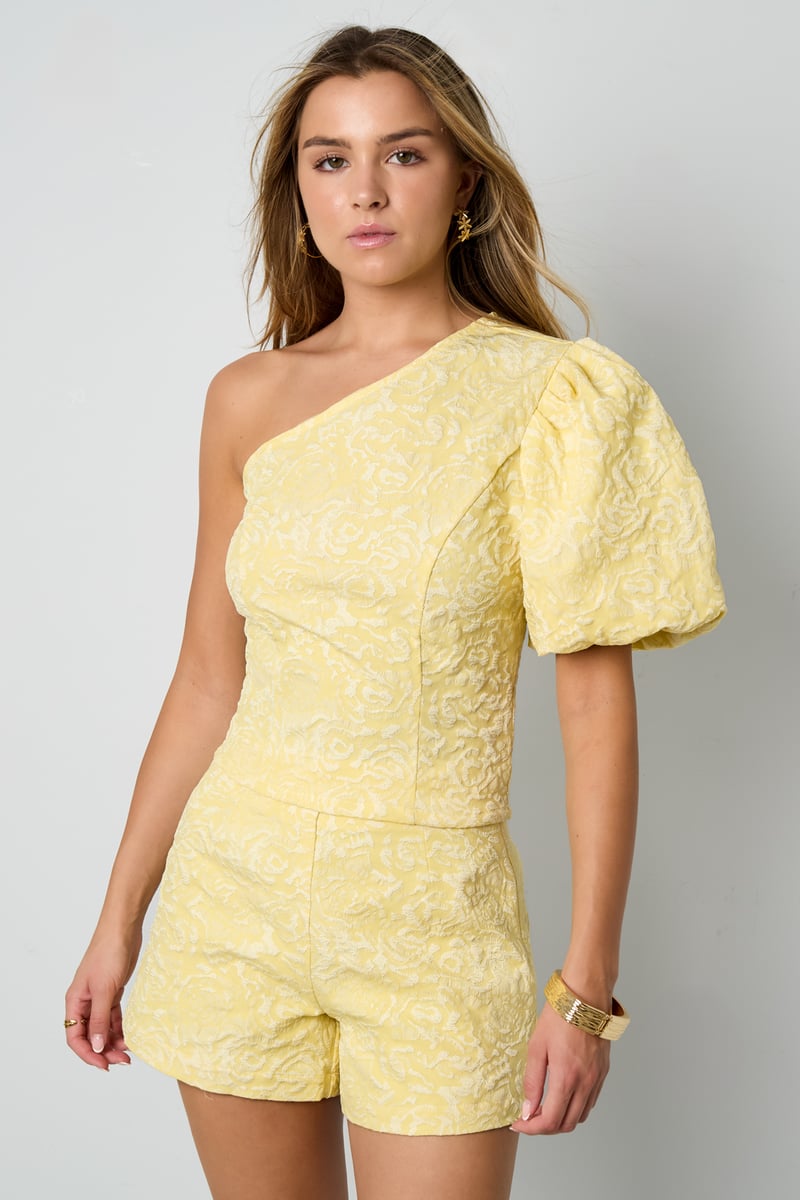 Tops met korte mouwen Bloemenprint Elegant Lente/Zomer