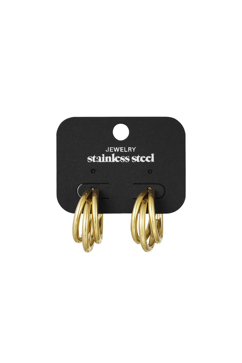 Oorbellen Olympic Zilver Stainless Steel