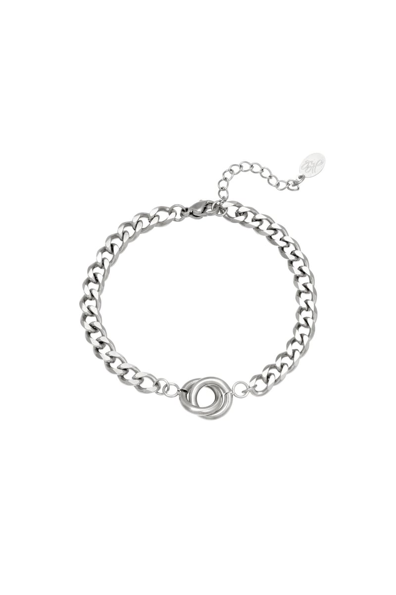 Armband Intertwined Goud kleur Stainless Steel