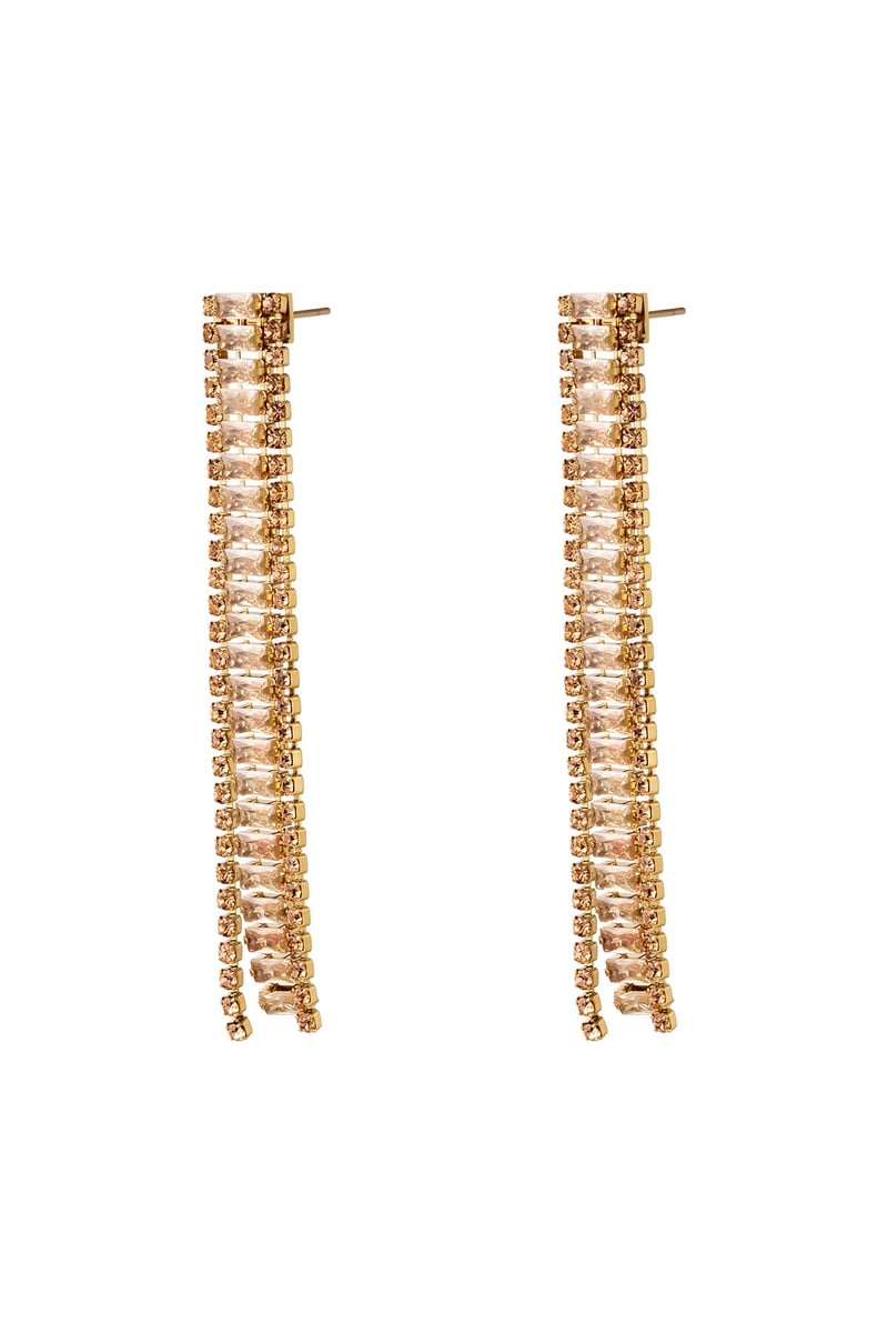 RVS oorbellen Shimmer Zilver Stainless Steel