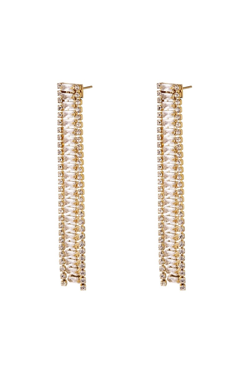 RVS oorbellen Shimmer Zilver Stainless Steel