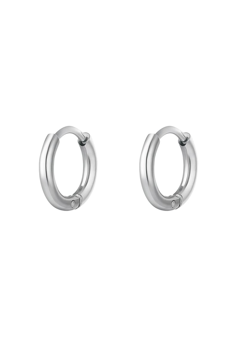 Creolen simpel XXS Goud kleur Stainless Steel