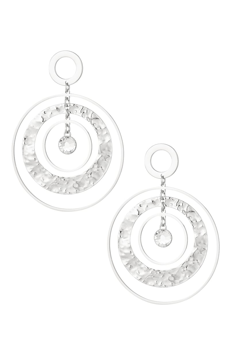 oorbellen dromenvanger met steen