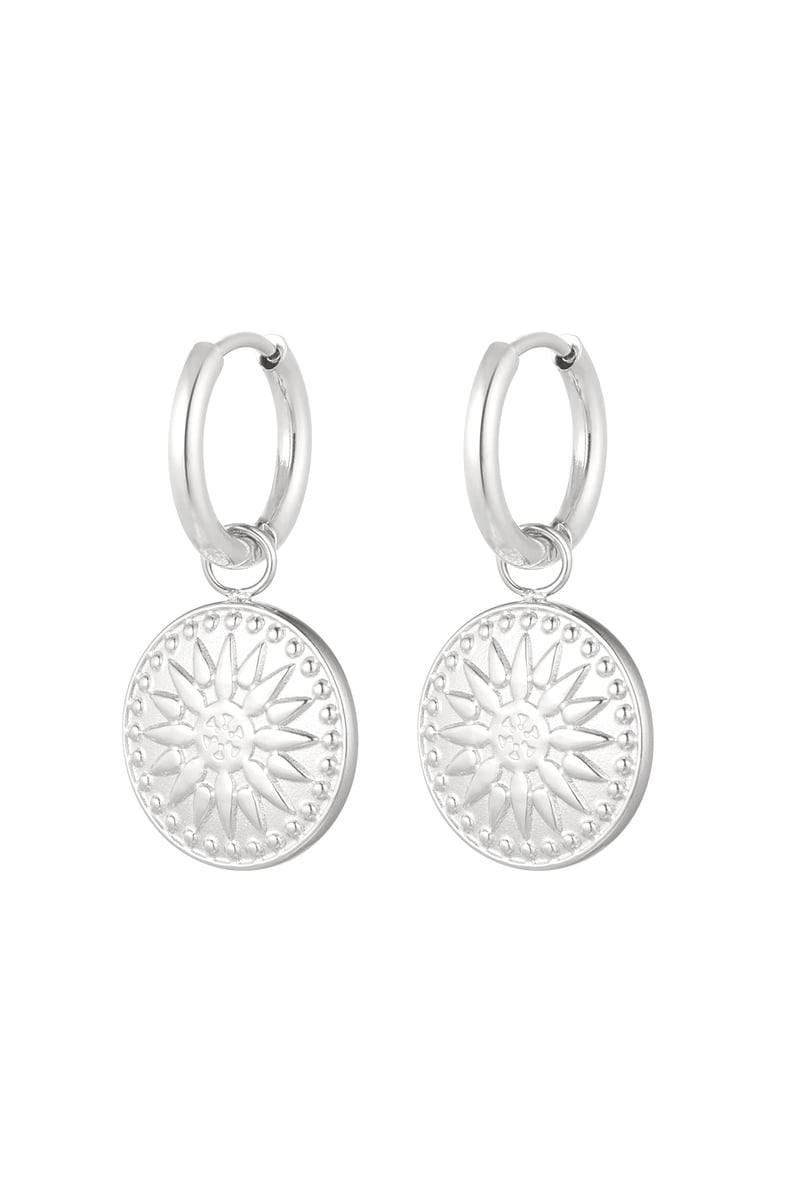 oorbellen ronde coin