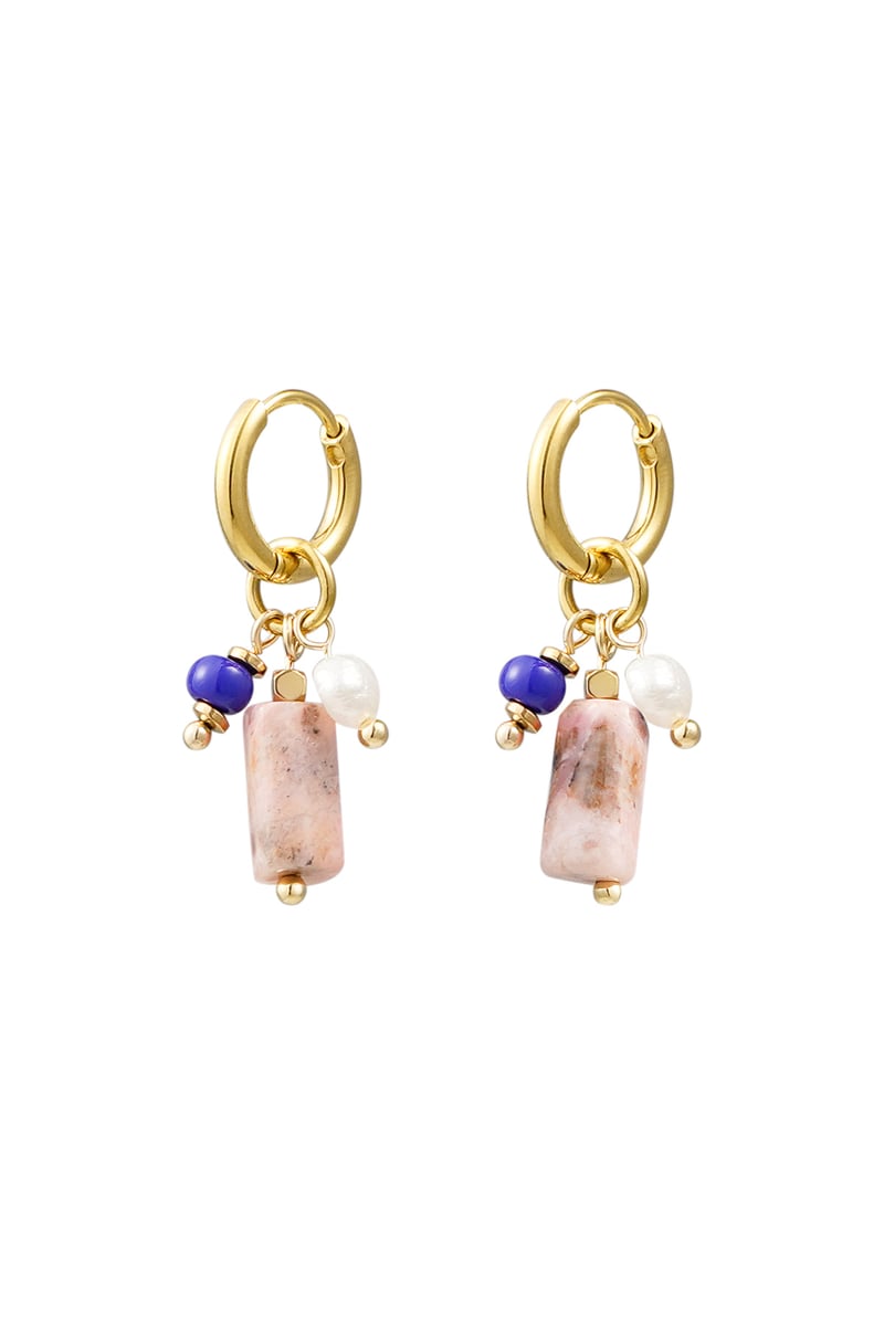 oorbel kleurrijke details