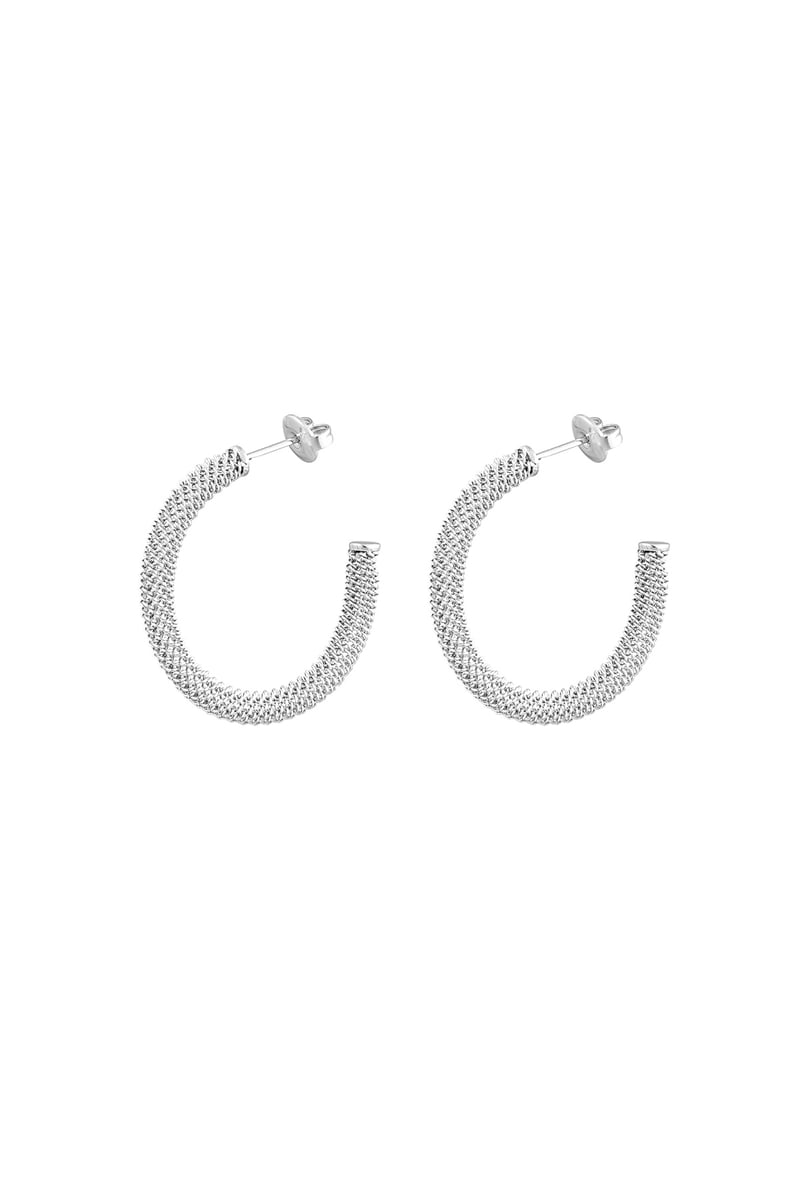 oorbellen drukke print klein