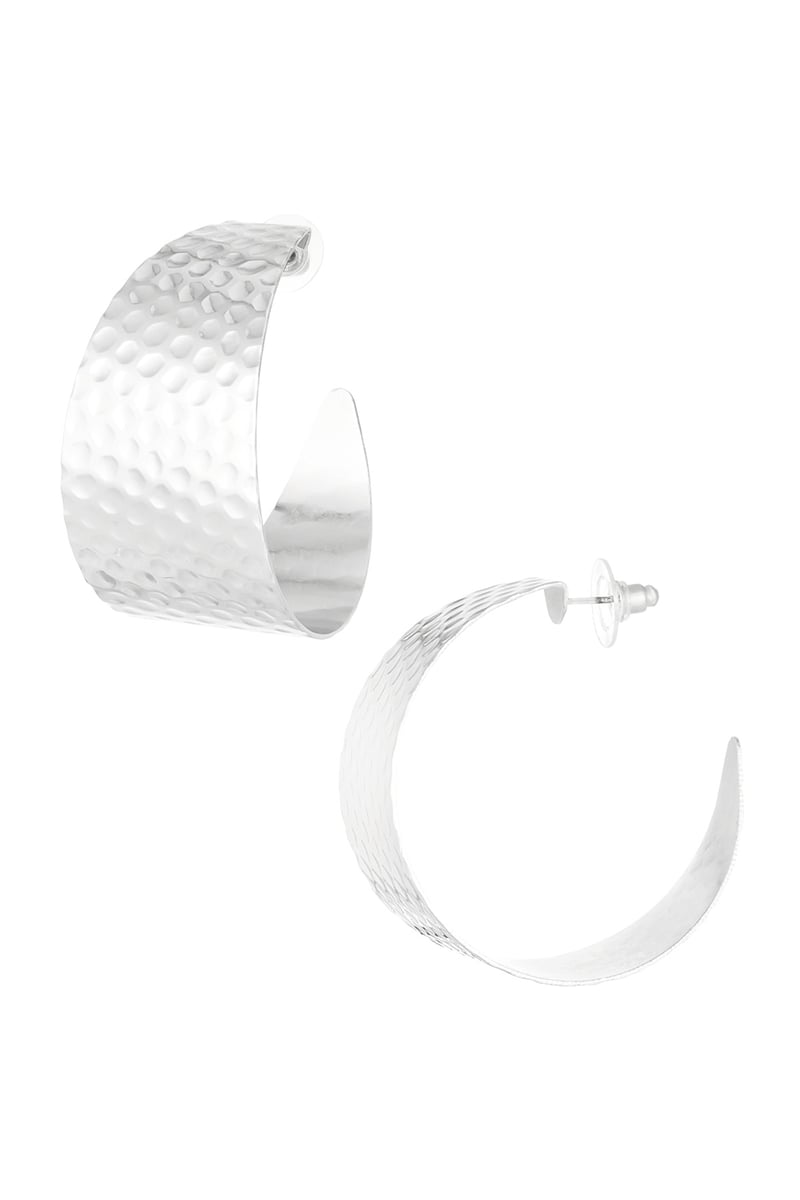 oorbellen rondjes print