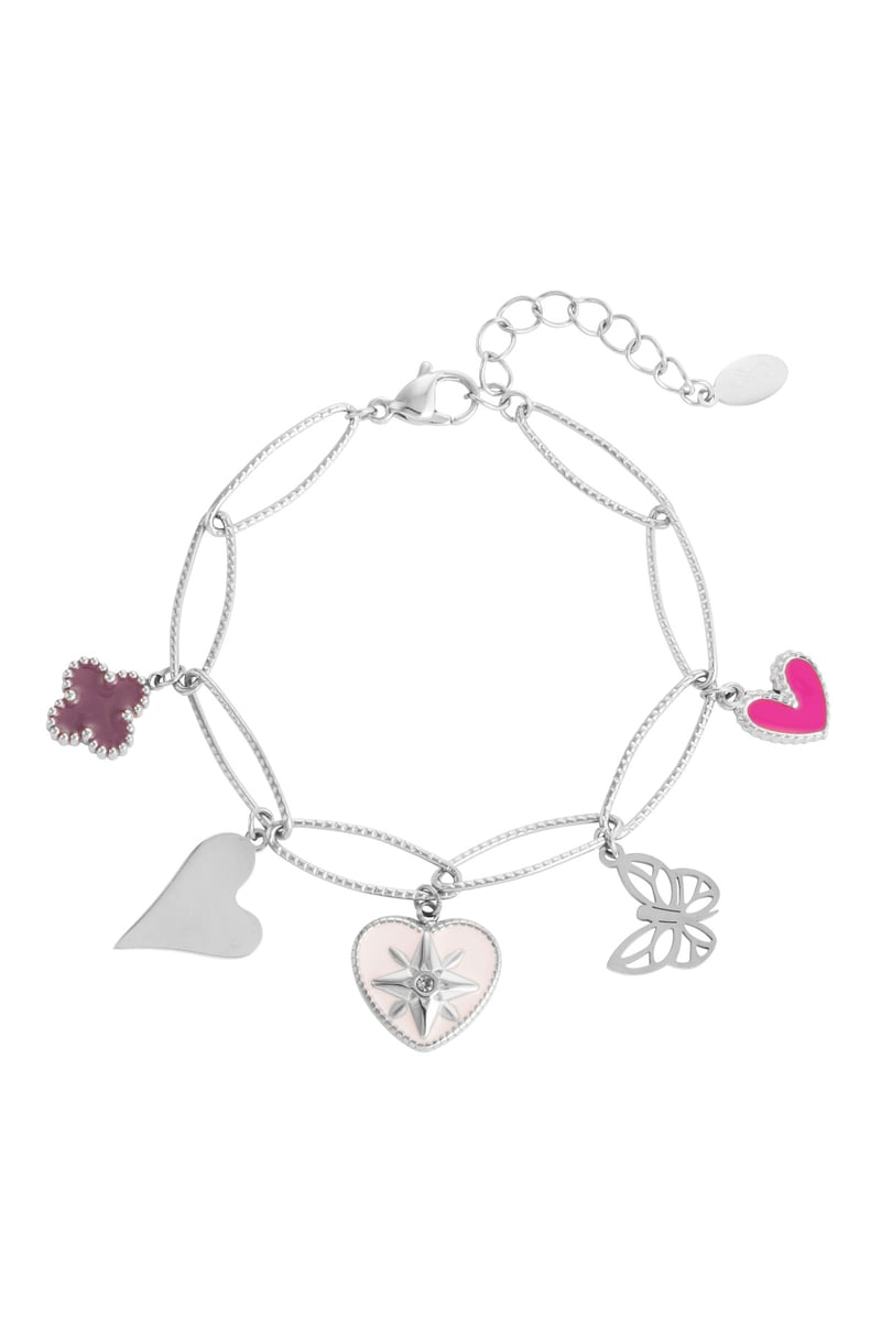 bedelarmband lovely butterfly
