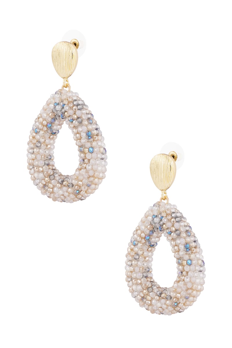 Discodip oorbel - lila