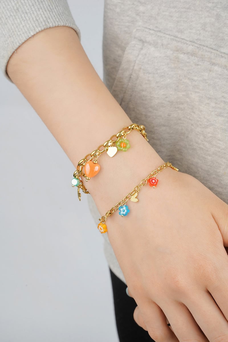 armband festive florals