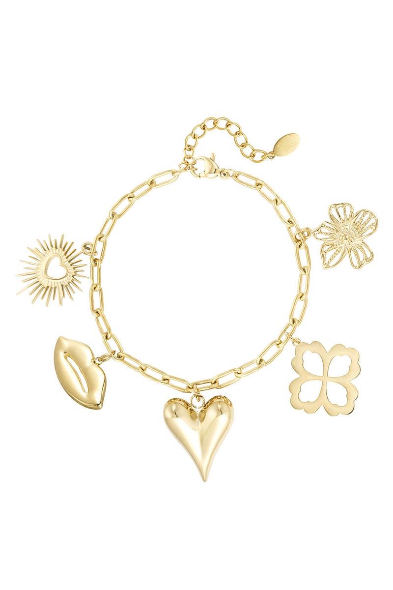 bedelarmband floral lovers
