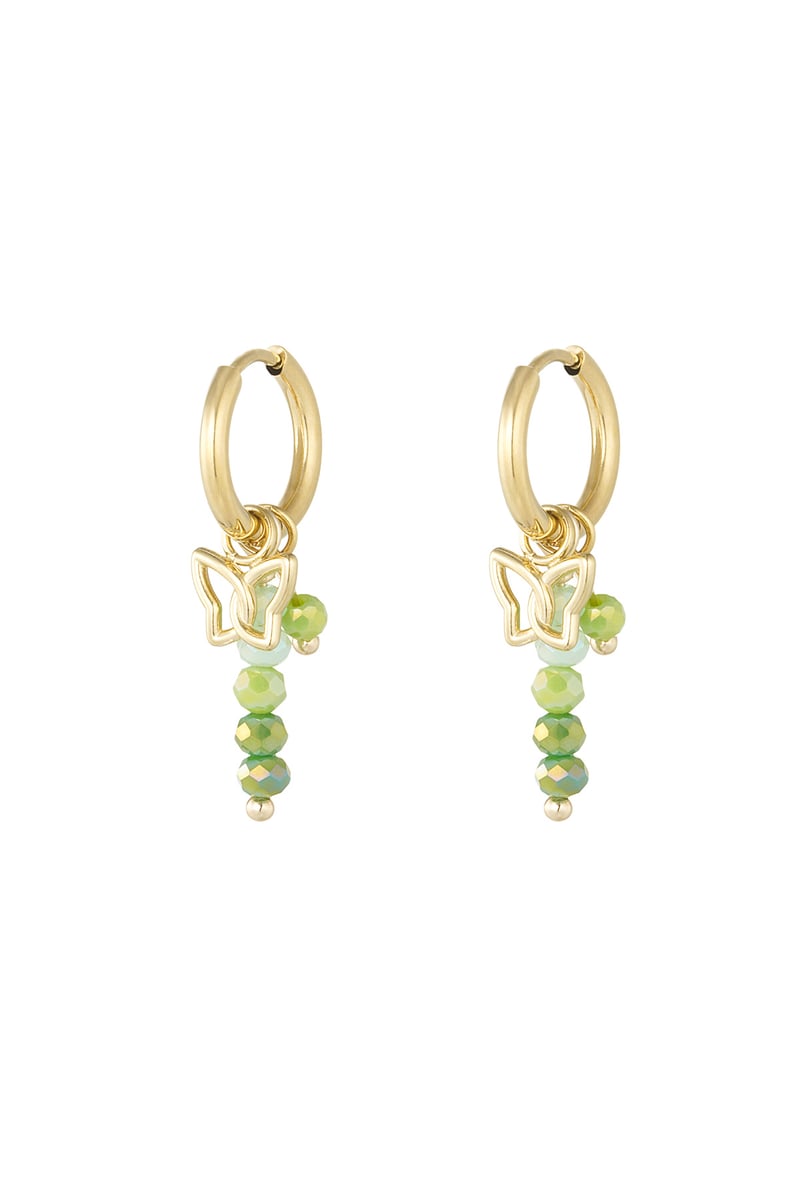 oorbellen stary night - roze 