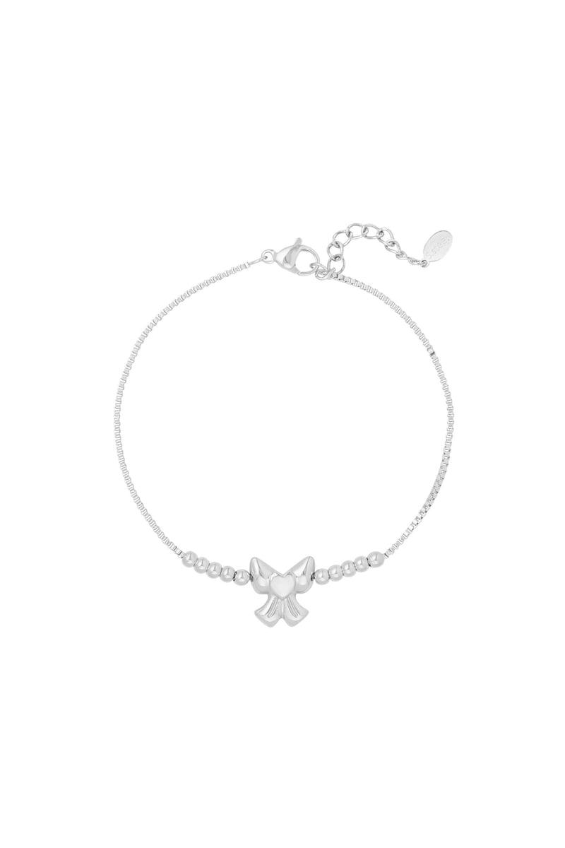 cute strik met kralen armband