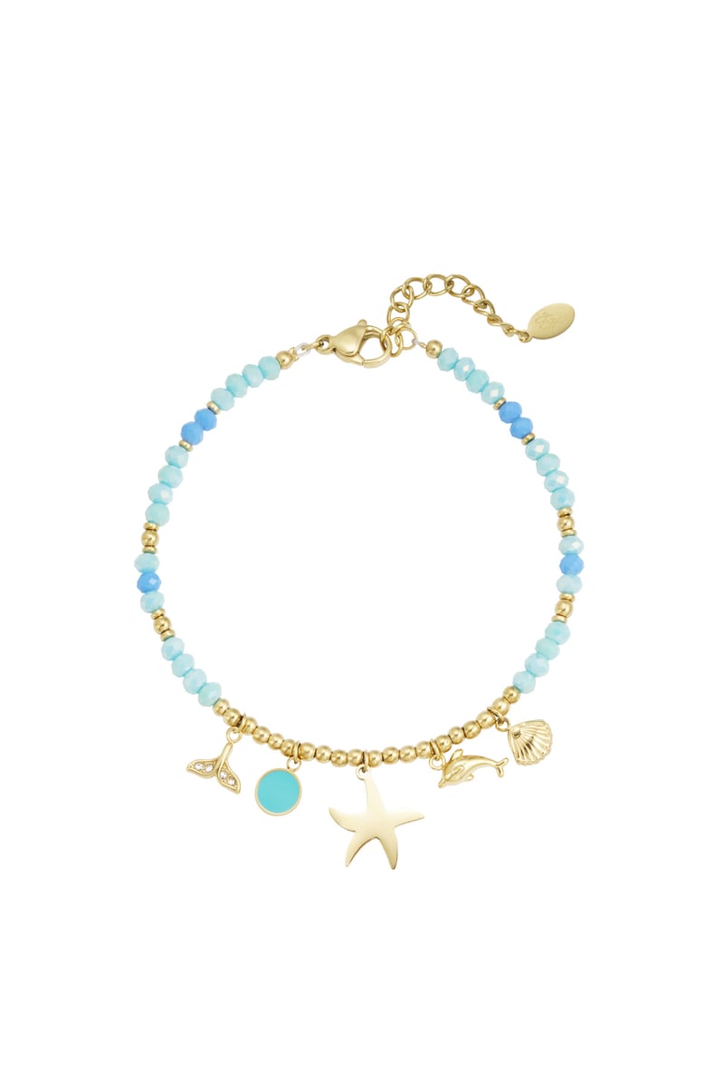 armband ocean blues - blauw 