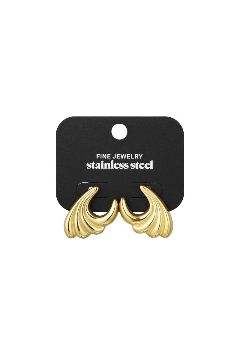 oorbellen wavy wild small