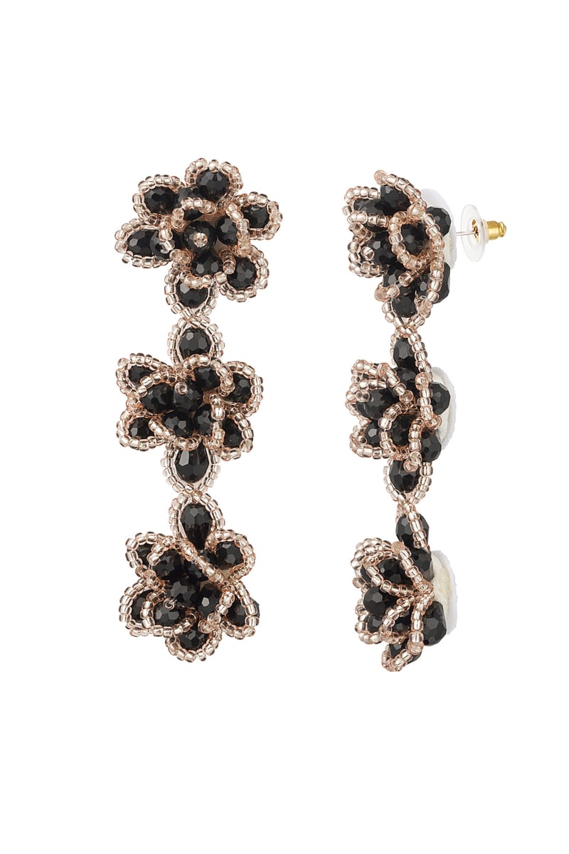 Blossom spring oorbellen - paars