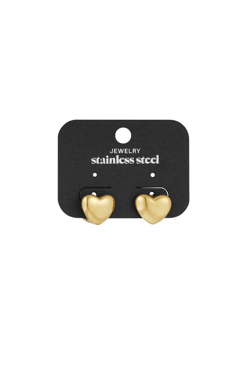 little hearts studs oorbellen