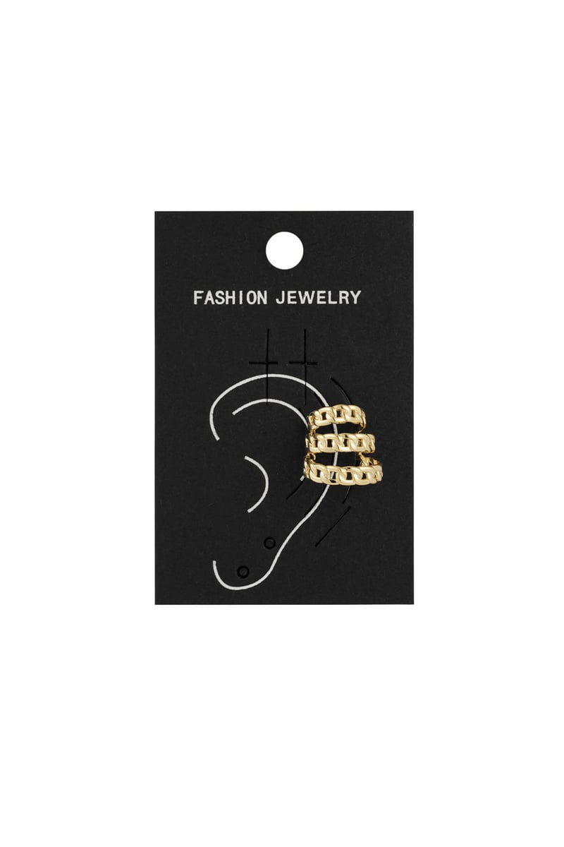 earcuff layered chain