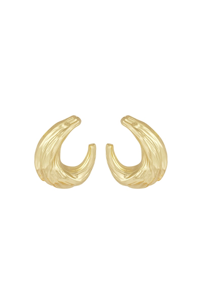 textured elegance oorbellen