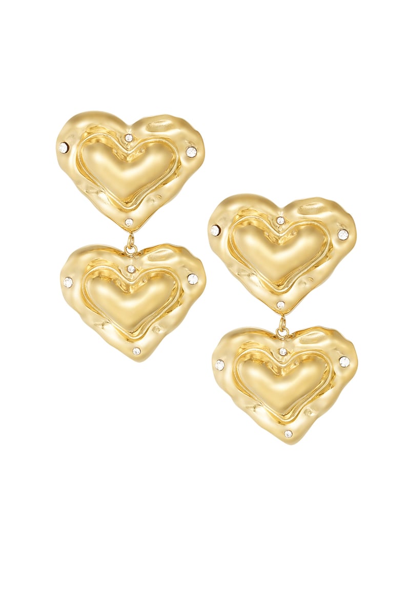 bubbly hearts oorbellen