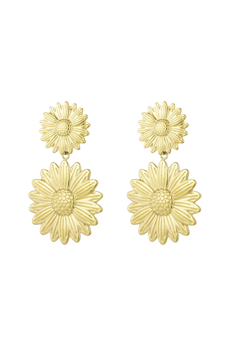 happy sunflower oorbellen