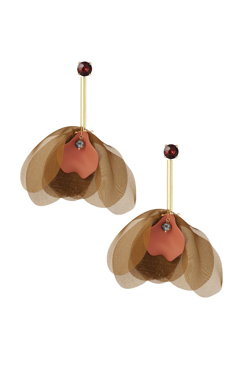 Happy Daisy Days oorbellen - roze