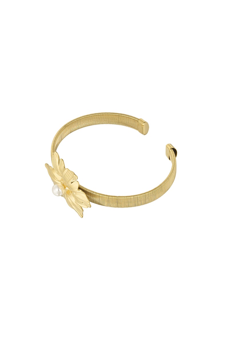 blooming flower bangle armband