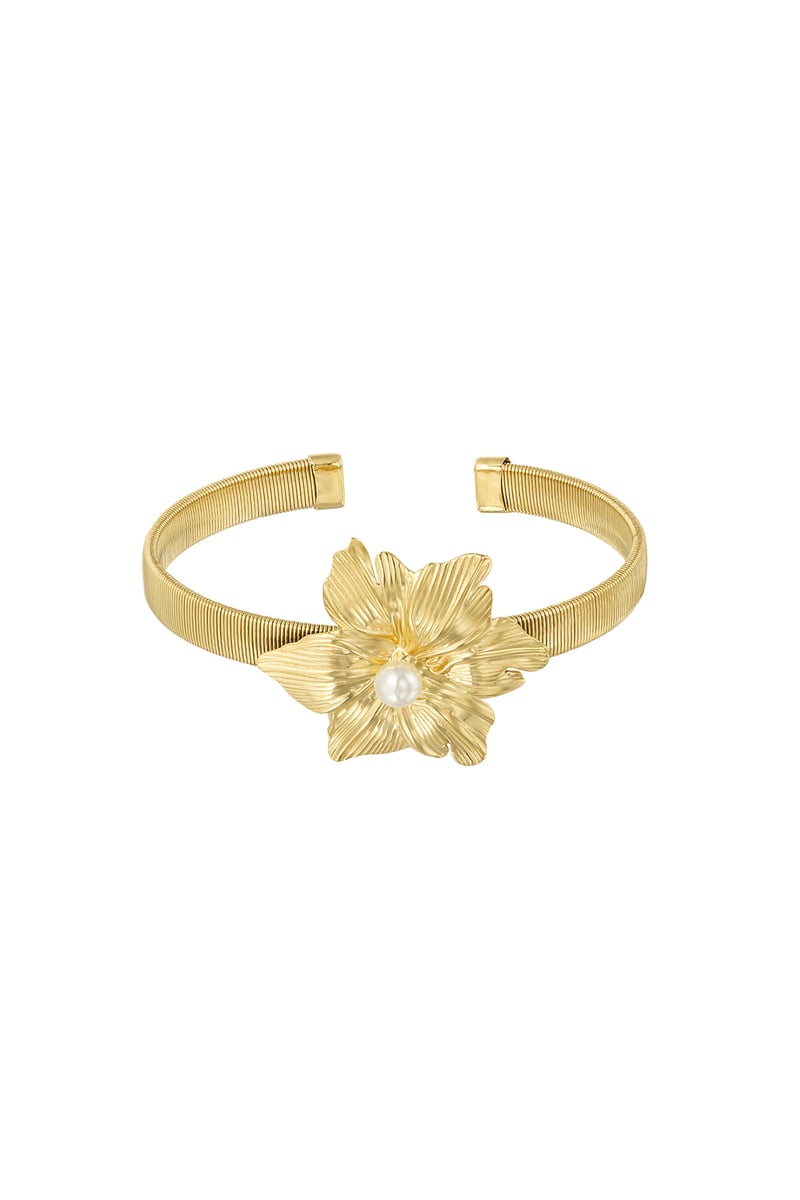 blooming flower bangle armband