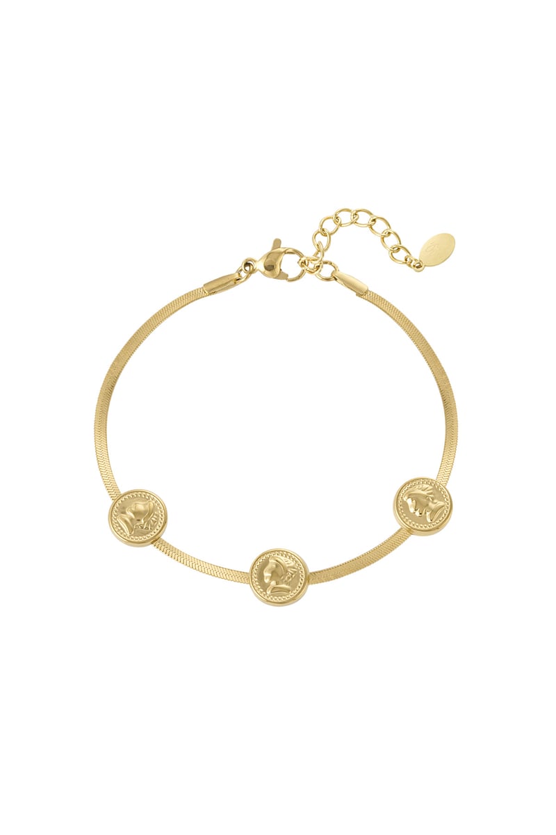 lucky coins armband